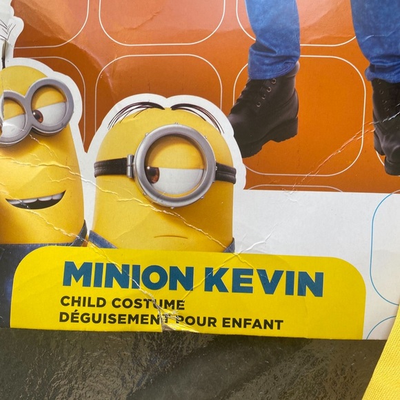 MINION KEVIN COSTUME SIZE BOY EXTRA SMALL (3-4) 🌟EUC🌟 - Picture 6 of 12